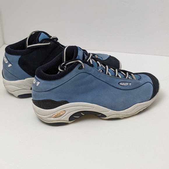 AND 1 Tai Chi - Vince Carter UNC TarHeels Edition Half Man Half Amazing - Sz10.5 - Picture 2 of 6
